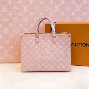<AUTHENTIC>Louis Vuitton Onthego MM Pink Bag